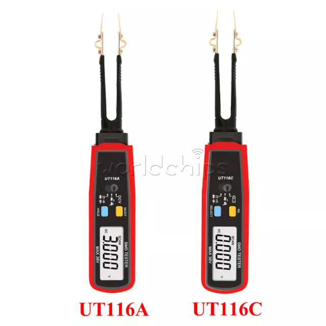 UNI-T UT116 SMD Multimeter Auto Range Resistance Capacitance Diode Test Meter 2