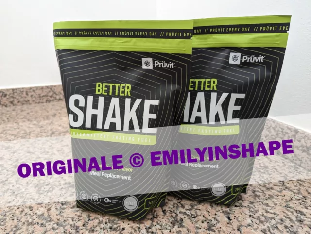 Ex ViShape! 2x VI SHAPE (NUOVO Better Shake Pasto Sostitutivo (2 buste da 744 g)