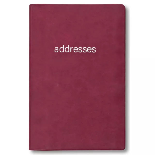 PlanAhead Telephone and Address Book; Large Print; Smooth Cover; Assorted Colors 2