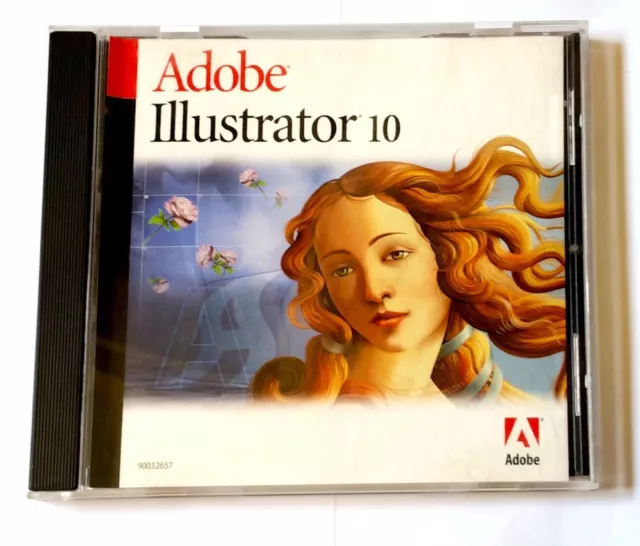 Adobe Illustrator 10 Windows deutsch Vollversion MWST Retail kein Bundel