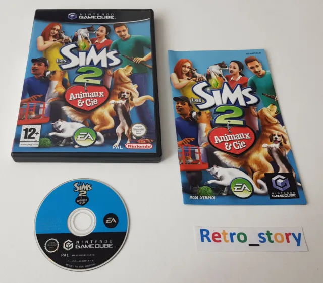 Nintendo Gamecube - Les Sims 2 Animaux & Cie - PAL - FRA