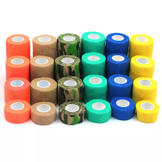 Self-Adhesive Elastic Bandage First Aid Medical Health Treatment Gauze Tape *