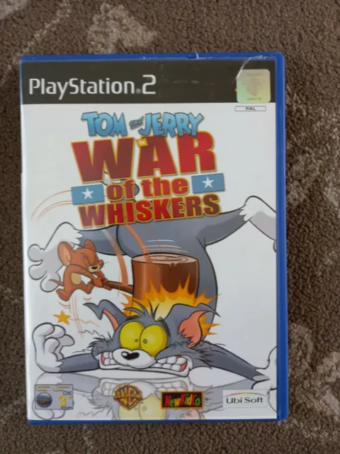Tom Jerry War Of The Whiskers Playstation Ps2  Ps 2
