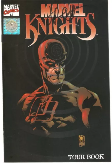 Marvel Knights Tourbook Joe Quesada Cover (Signed by J. Palmiotti) w/COA
