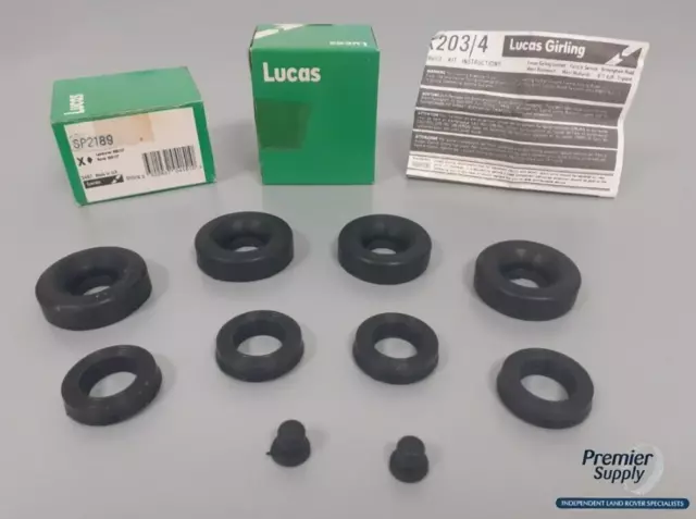 希少 黒入荷！ GENUINE Kit Repair Cylinder Wheel Front Girling LUCAS NOS アンティーク雑貨