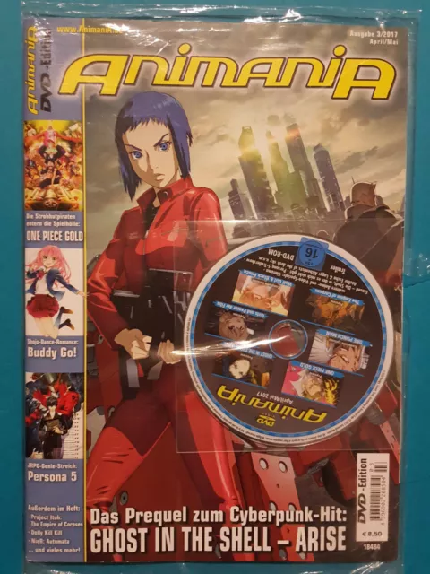 Animania Ausgabe 3/2017 April/Mai  mit DVD !!!  NEU