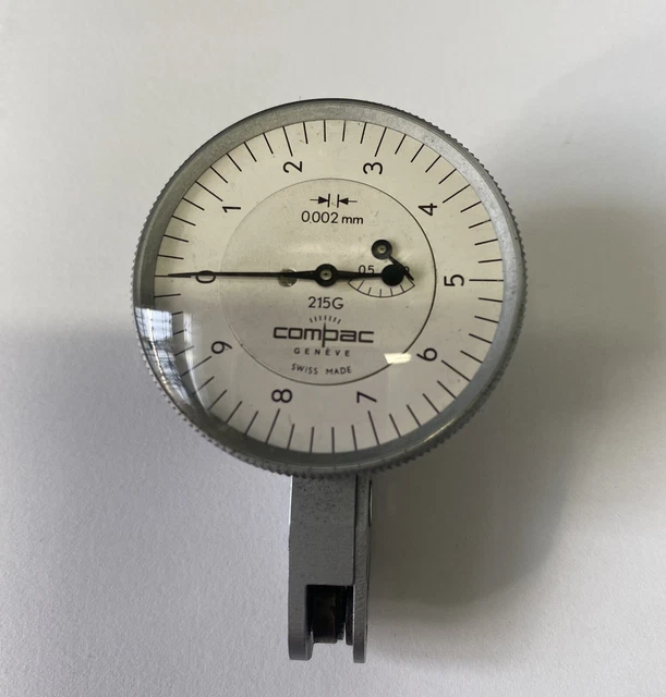 COMPAC MESSUHR PRÄZISION 215G Geneve Swiss Made EUR 120,00 - PicClick DE