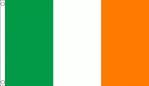 5' x 3' Eire Flag Republic of Ireland Irish Tricolour Banner