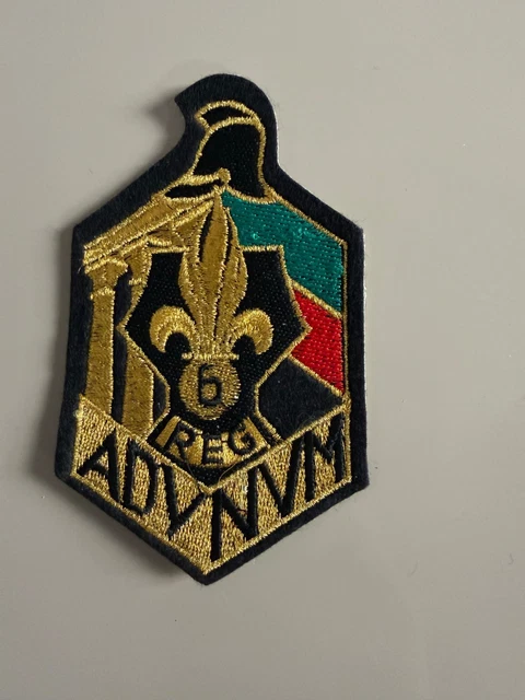 Insigne de béret 6ème régiment Etranger du génie Coinderoux