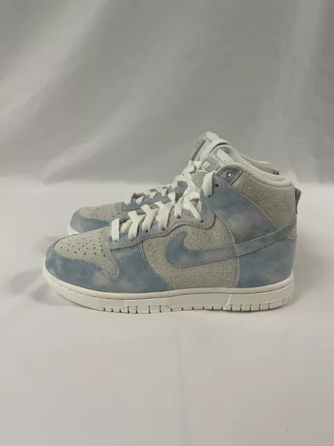Nike Dunk High Clouds Celestine Baby Blue Sail Suede FD0882-400 Women’s Size 5 3