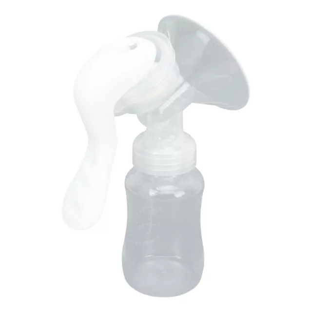 Manual Breast Pump Suction Adjust Hand Breastfeeding Pump With Pacifier Cove FD5