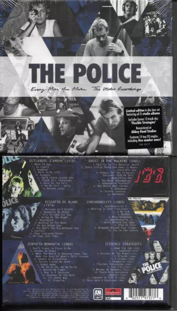 COFFRET 6 CD - THE POLICE : Le meilleur de STING / NEUF EMBALLE NEW SEALED