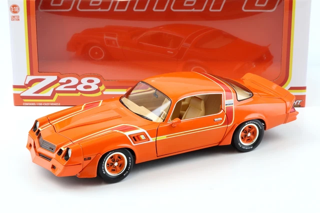 CHEVROLET CAMARO Z28 Yenko Turbo Z 1981 1/18 Greenlight (Argent) EUR 84
