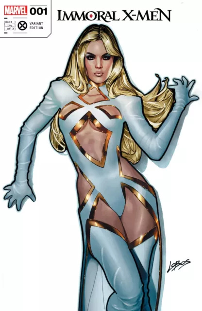 Immoral X-Men 1 Pablo Lobos Villalobos Emma Frost Variant 500 Coa Preorder 3/31