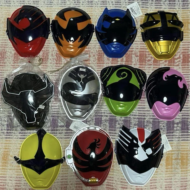 POWER RANGERS UCHU Sentai Kyuranger Omen Face Mask 11p set Japan ...