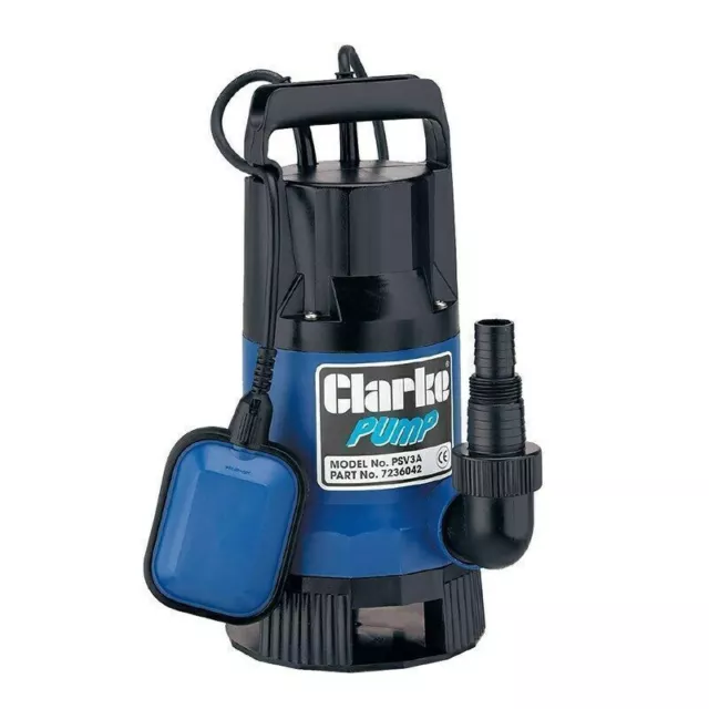 Hydroponics Clarke Submersible Water Pumps 400W 750W 1100W Clean Dirty Automatic