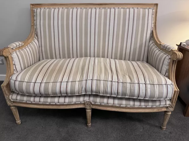Reproduction Timber Settee