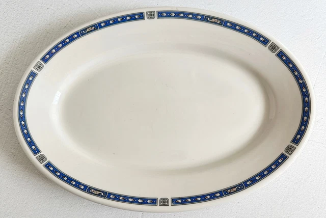 Vintage Florida East Coast Railway Platter  11.5 Inch Sterling China Seahorse
