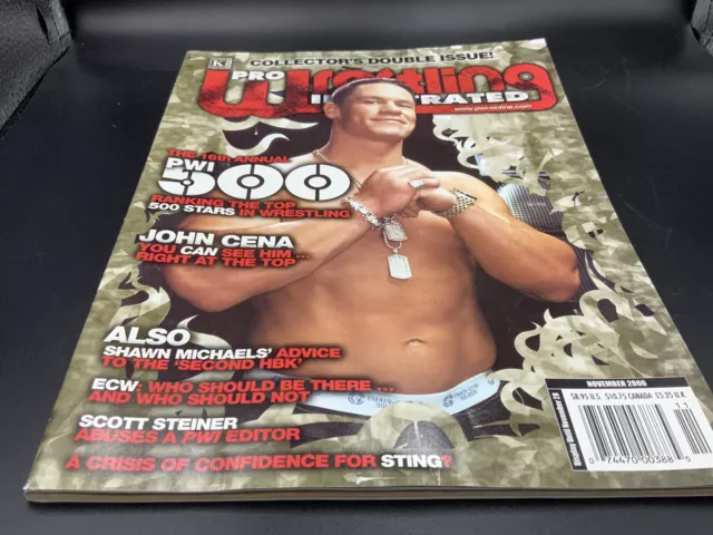 Pro Wrestling Illustrated PWI November 2006; John Cena Cover