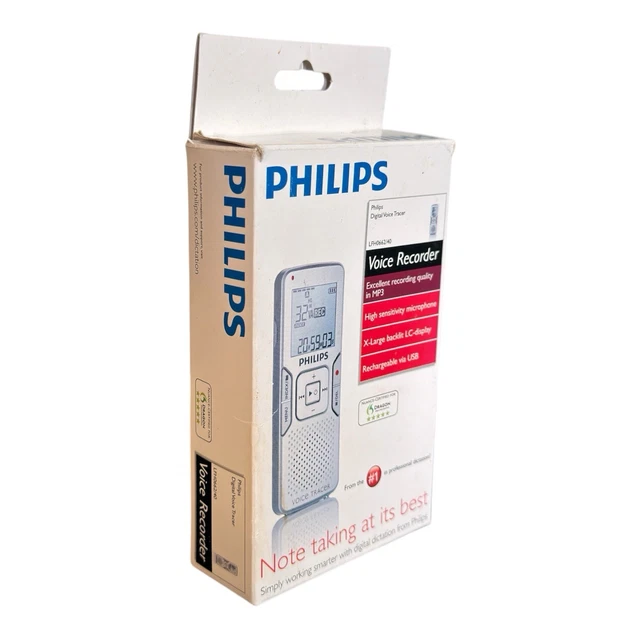 Philips LFH 334 Casque Stéréo Headset Earphone pour Transcription