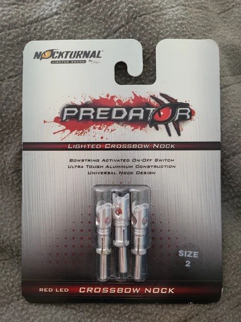 rage nockturnal lighted crossbow nocks