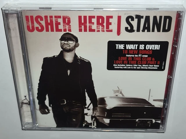 USHER HERE I Stand (2001) Brand New Sealed Cd Love In This Club EUR 11 ...
