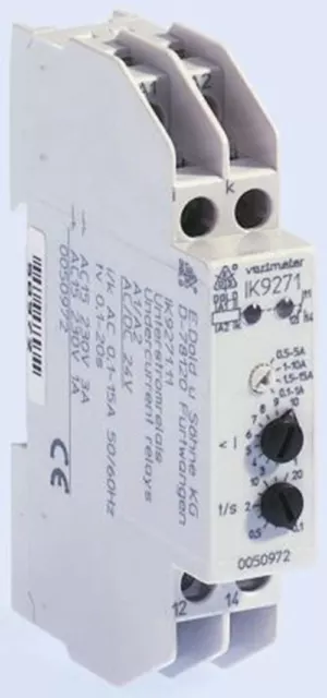 1 x Dold Current Monitoring Relay with SPDT Contacts, 1 Phase, 220 â?? 240 V ac