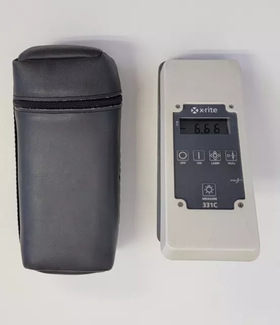 Transmission Densitometer 331C X-rite Film Measurement Xrite