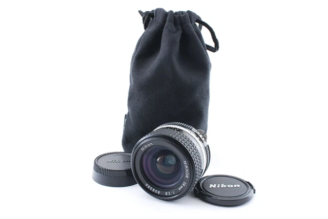 Nikon Ai-s Ais Nikkor 28mm F/2.8 Angle Large Mf Prime Objectif Japon [ Mint ]