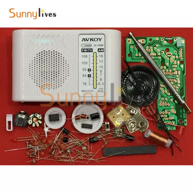 AM/FM AM Radio Kit Parts CF210SP Electronic Production Suite DIY Kit