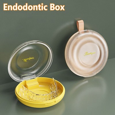 Blu-ray-Residenz Scatola di parentesi graffa Custodia con Dente dariete Contenitore di Denti Scatola di contenimento per ortodonzia Scatola di contenimento per conservazione Protesi Orale 