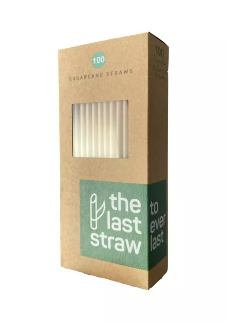 Compostable Disposable Sugarcane Straw