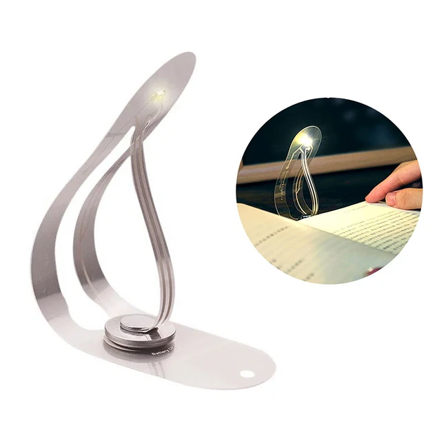 LED Book Lamps Foldable Creative Night Light Funny Reading Bulbs for Hotel Rooms
