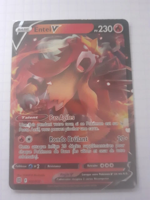 CARTE POKÉMON ENTEI V 22/172 - Stars Etincelantes EB9 FR EUR 3,00 ...