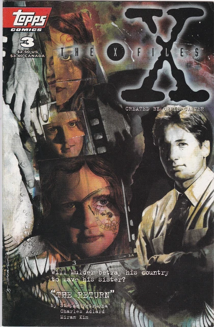 X-Files #3,  Vol. 1 (1995-1998) Topps Comics