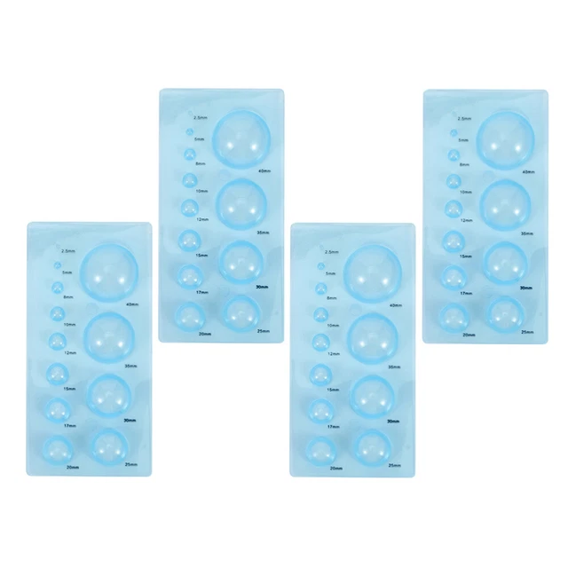 4 piezas Brads Para Artesanía De Papel Herramientas Quilling Formador De Papel Das
