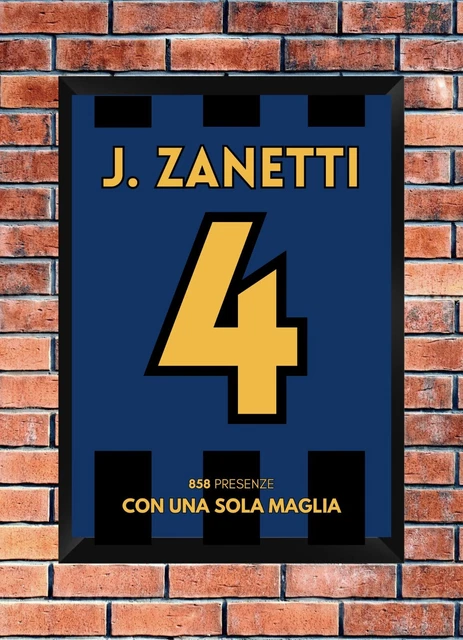 Poster A4 Amarcord Javer Zanetti