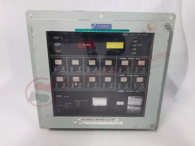 Sistema De Detección De Incendios Del Panel De Control Tokimec Fd-1012