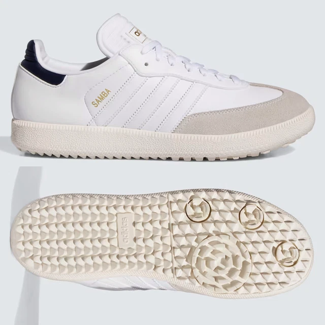 adidas gazelle silver green womens Barstool Golf x Adidas Samba WM Phoenix Open Golf Shoes