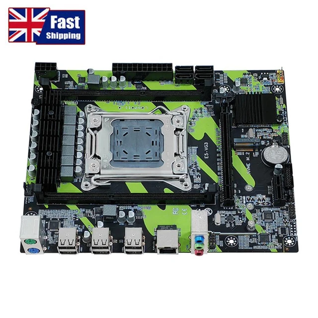 * LGA2011 PC Motherboard SATA2.0 Desktop Motherboard 64GB RAM X79 for
