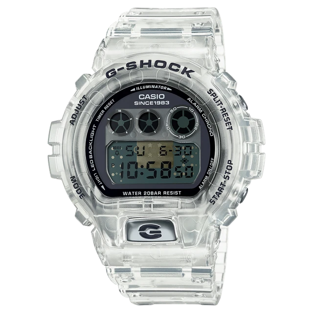 CASIO G-SHOCK WHITE Unisex Mp-Mgsa5-1 Digital Watch Used Good