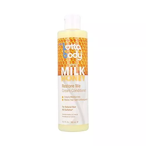 Lotta Body Milk Honey Restore Me Cream Conditioner 10oz 300ml