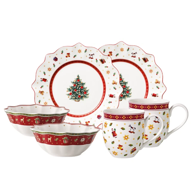 VILLEROY & BOCH Toy's Delight Breakfast for 2 weiß Set 6tlg. EUR 124
