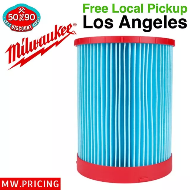 NEW Milwaukee 49-90-1978 Large Wet/Dry Vacuum High Efficiency Filter