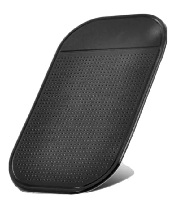 Car Mat Black Non-Slip Sticky Dashboard Phone Holder Mat Anti Slip Rubber Mount