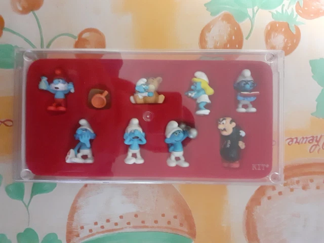 SERIE COMPLETA I Puffi 3 Sd321 - Sd352 8 Bpz Kinder Italia 2016