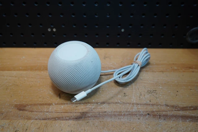 N) APPLE HOMEPOD Mini A2374 White Smart Speaker No power $49.89