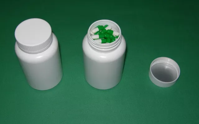 200ml 10pcs!HDPE plastic bottles for empty capsules,capsules,pills,granules etc.