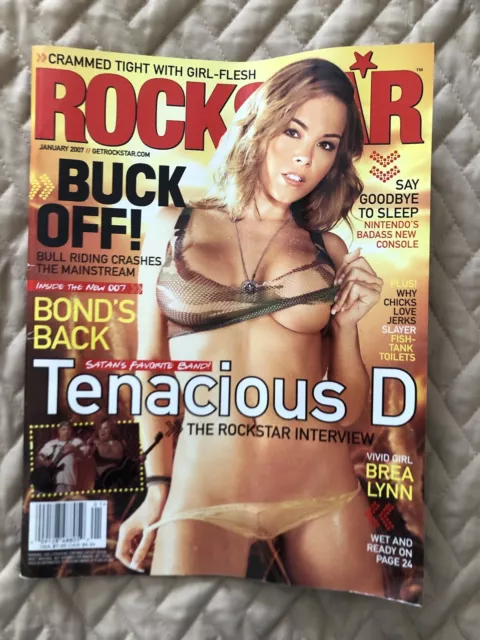 Rockstar Magazine January 2007 - Bond’s Back- Brea Lynn - LN