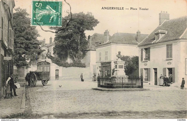 91 ANGERVILLE _S21168_ Place Tessier Coiffeur
